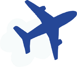 A plane icon