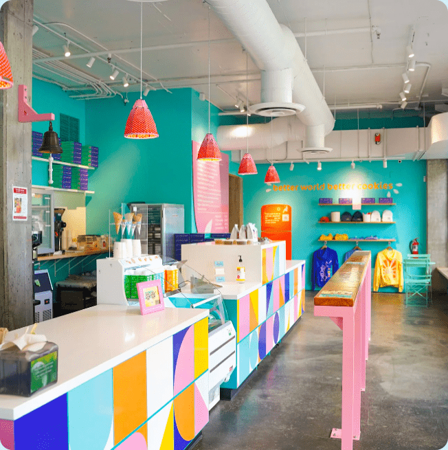Bell's Cookies shop in Seattle