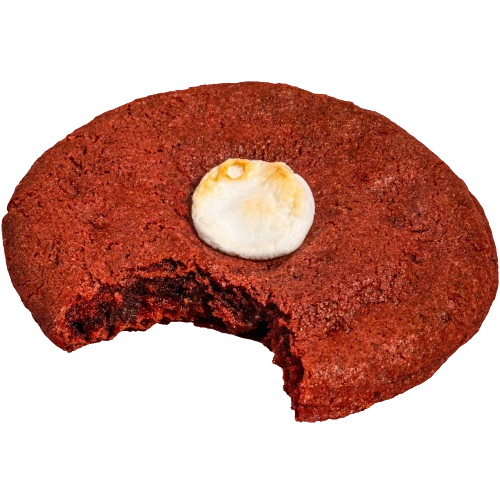 Red Velvet Bell's Cookies (image without background)