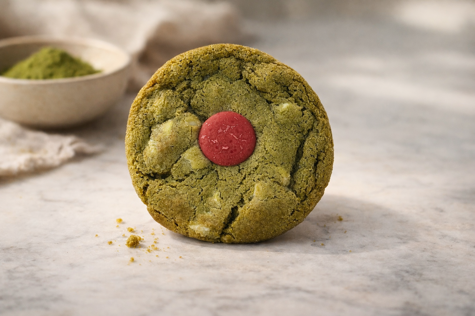 Matcha, white chocolate, strawberry chocolate, lemon X6