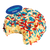 Confetti red/white/blue x6