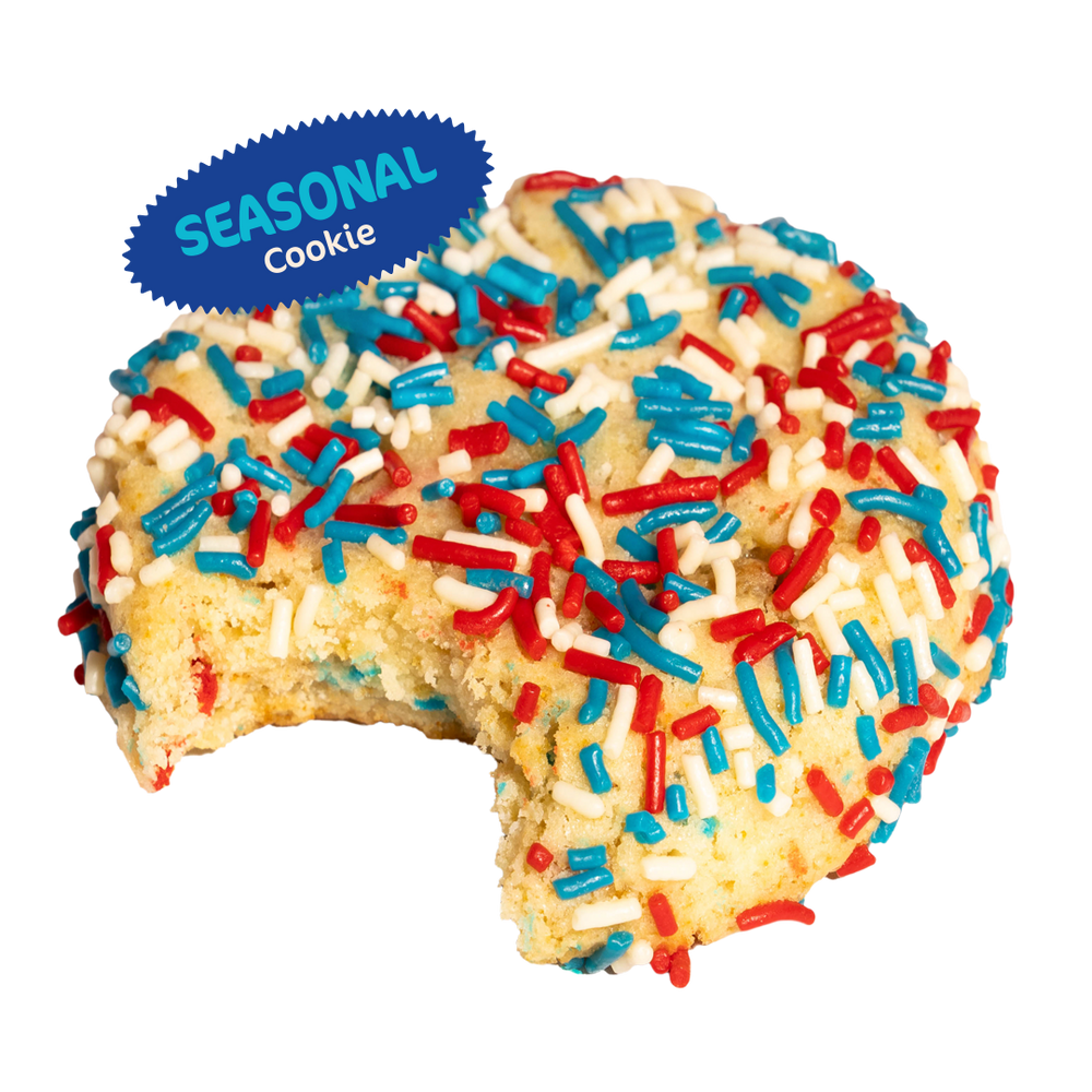 1x Confetti red/white/blue