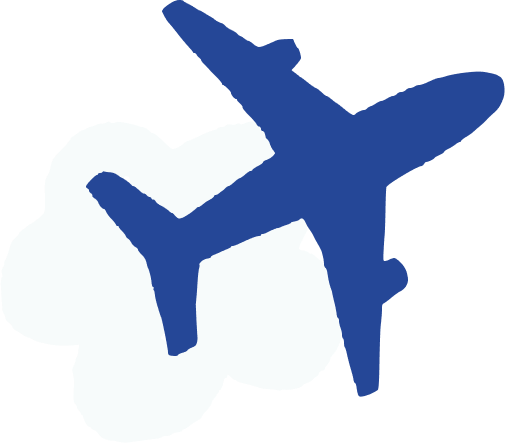 A plane icon