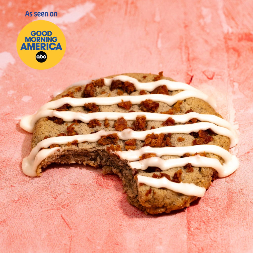 1x Bacon + Maple PANCAKE COOKIE