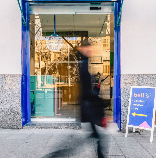 Bell's Cookies Shop in Spain
