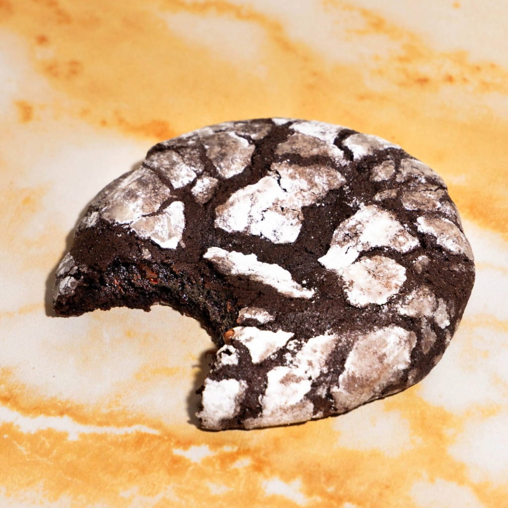 Black cocoa crinkle x6
