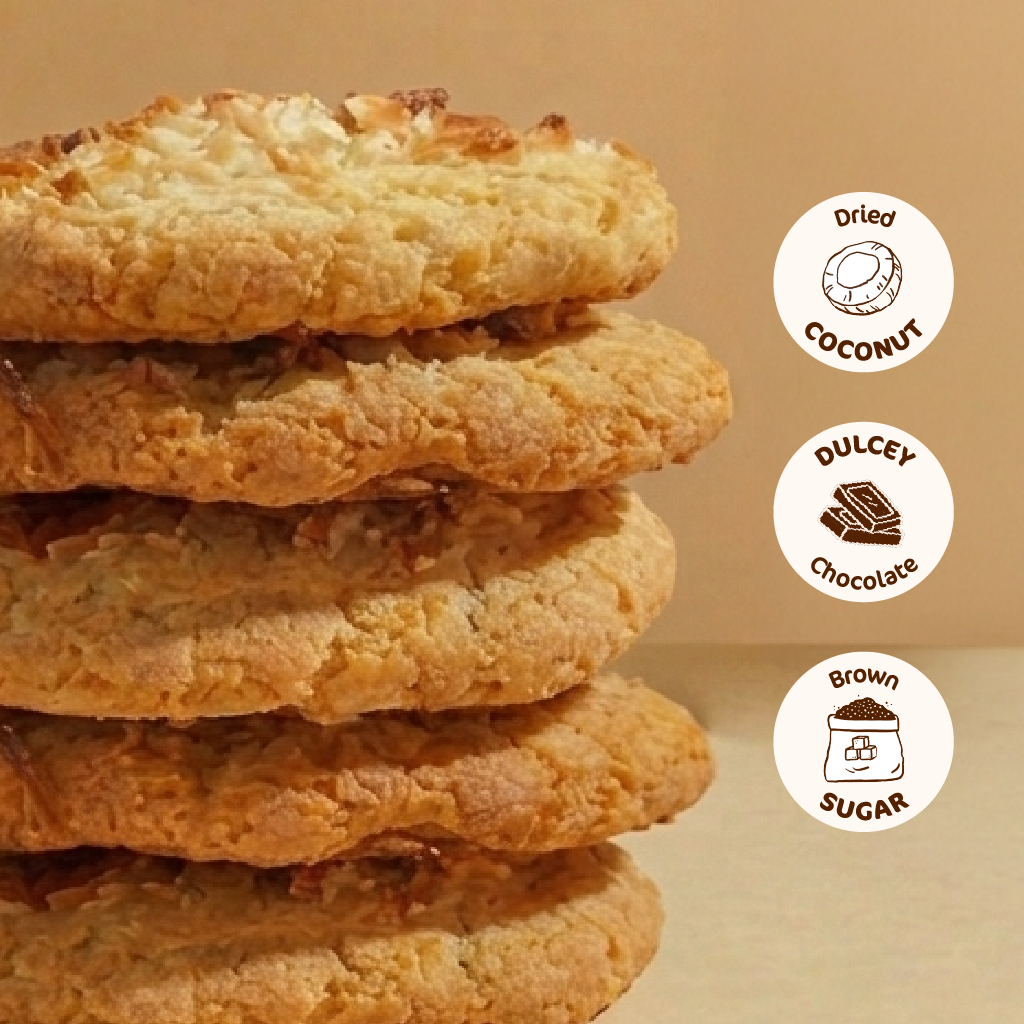 Coconut and Dulcey Chocolate x6