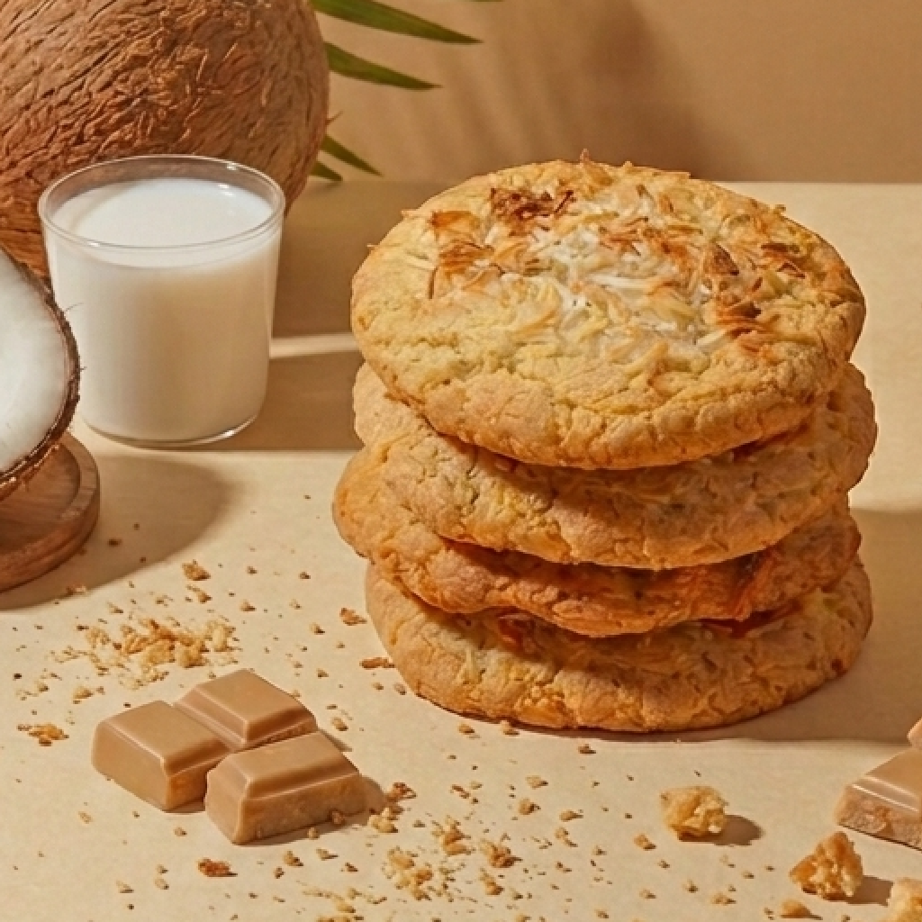 Coconut and Dulcey Chocolate x6