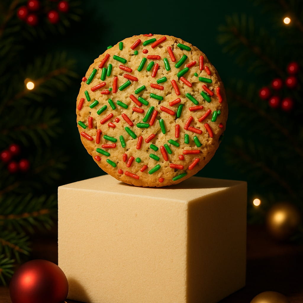 CHRISTMAS CONFETTI x6