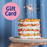 Gift card with a birthday cookie tower