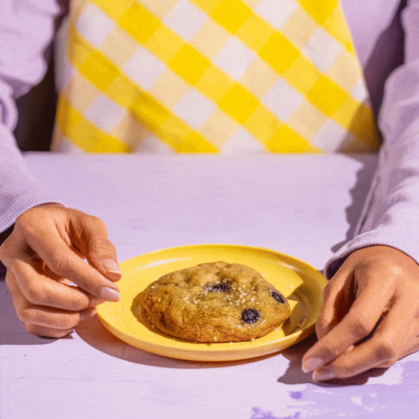 Lemon Blueberry Cookie Video