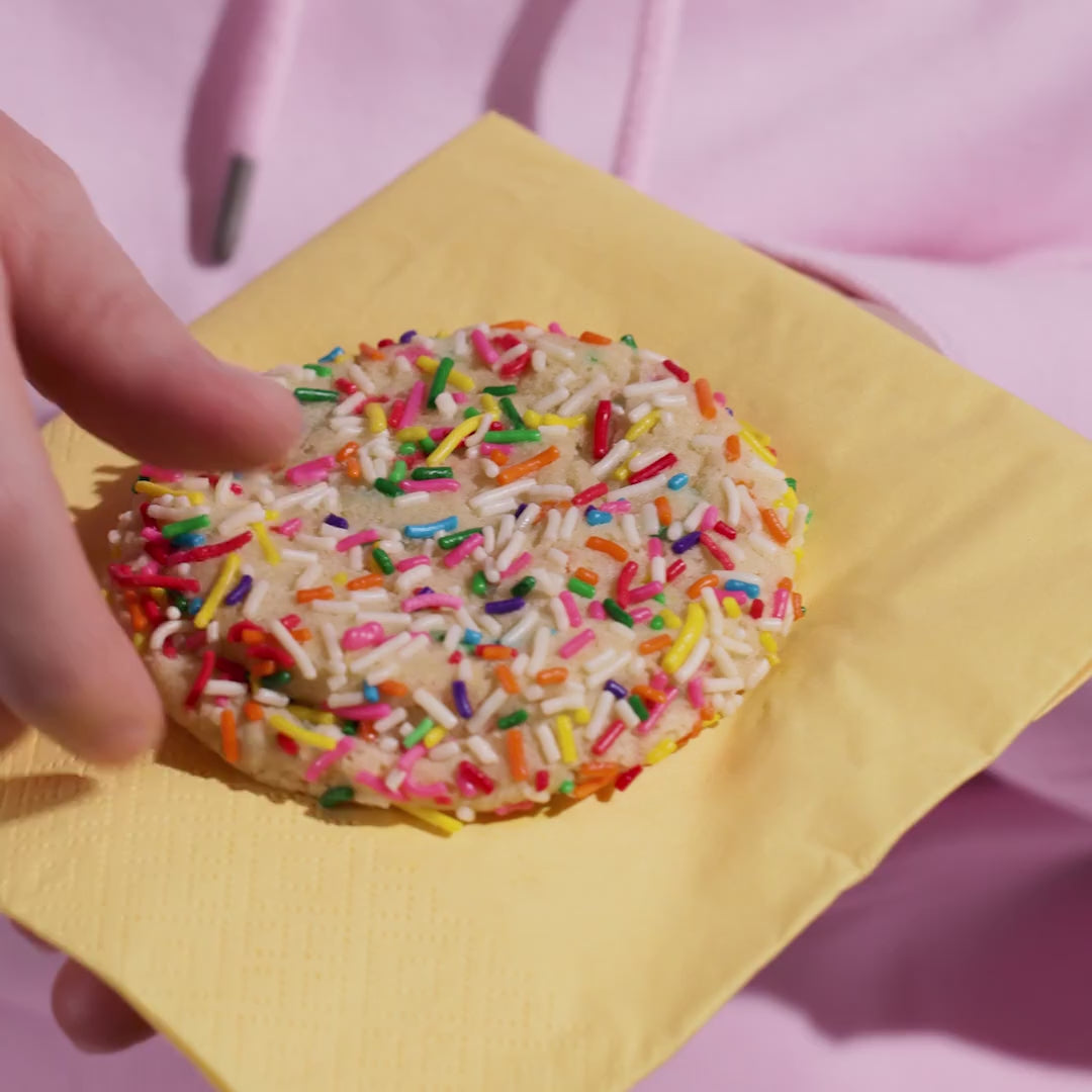 Confetti cookie video